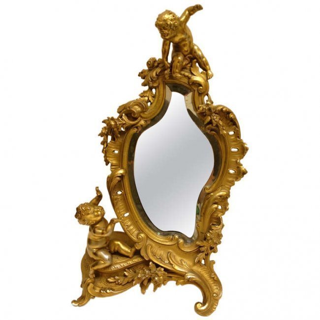 French Jewelers or Dressing Table Mirror.