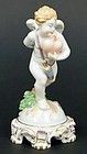 Austrian Augarten Porcelain Figure of Cupid.