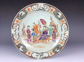 18th C. Chinese Export Porcelain Plate.