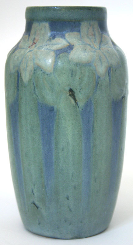 Newcomb College Pottery floral vase by Henrietta Bailey