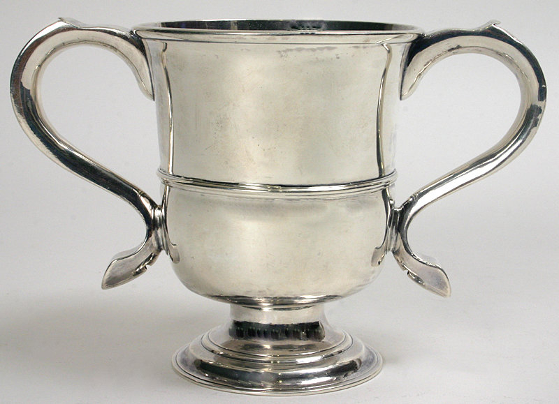 Georgian Newcastle sterling silver cup, John Langlands
