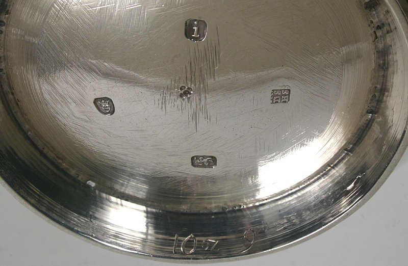 Georgian sterling bowl by Daniel Smith and Robert Sharp