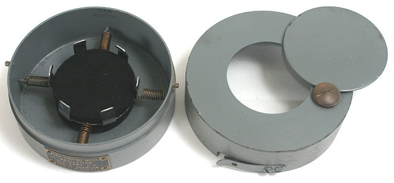Hamilton Model 23 Navigator's chronograph watch in case