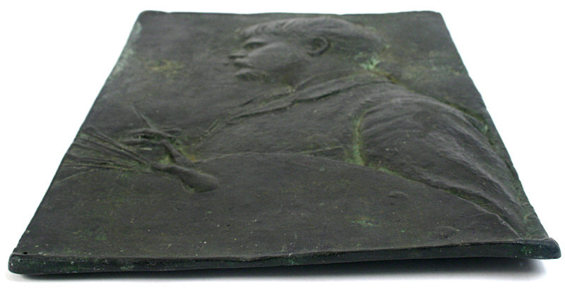 Augustus Saint-Gaudens bronze: Jules Bastien-Lepage
