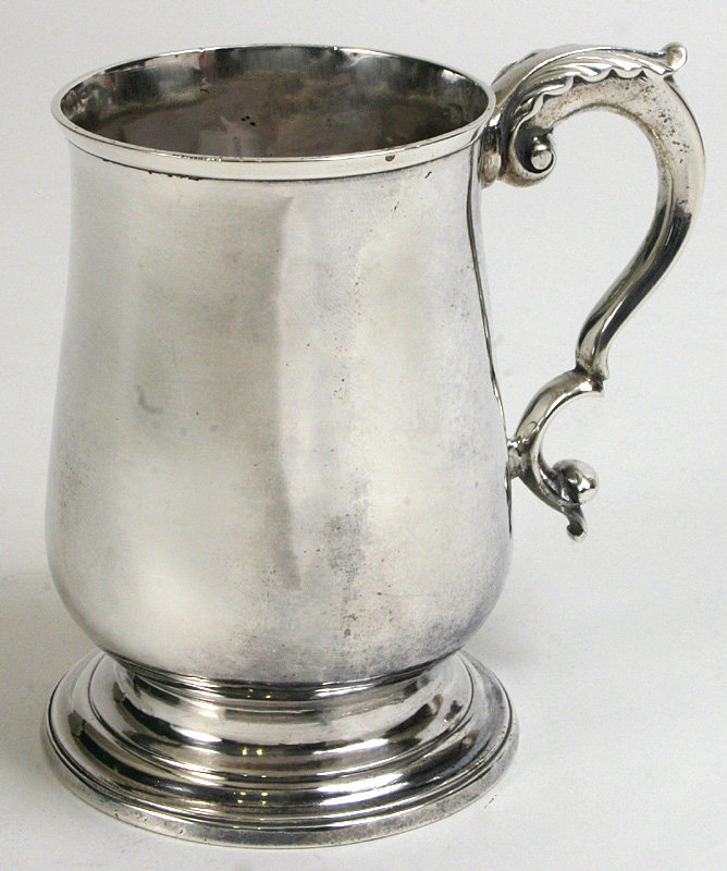Peter &amp; William Bateman Georgian sterling silver mug