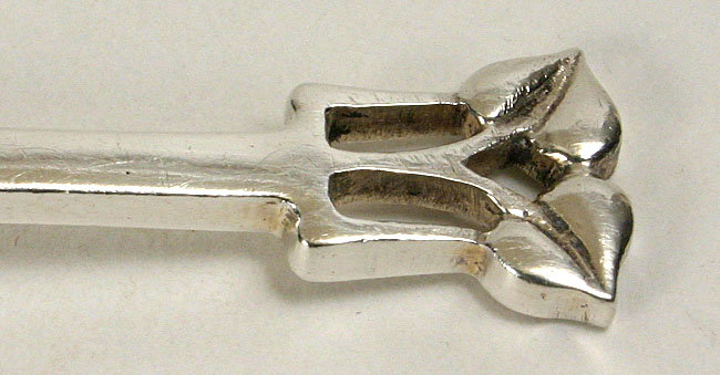 Art Nouveau sterling silver spoon - A.E. Jones