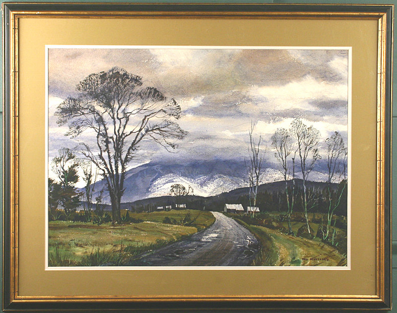 Ted Kautzky painting of Mount Washington, NH