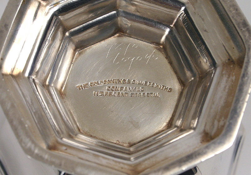 English antique sterling silver sugar shaker caster