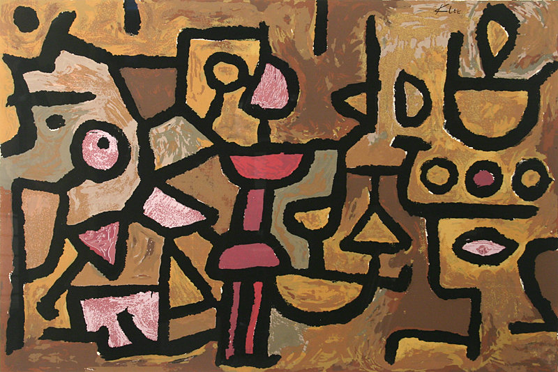 Paul Klee screen print - Musique Diurne, Edition Art