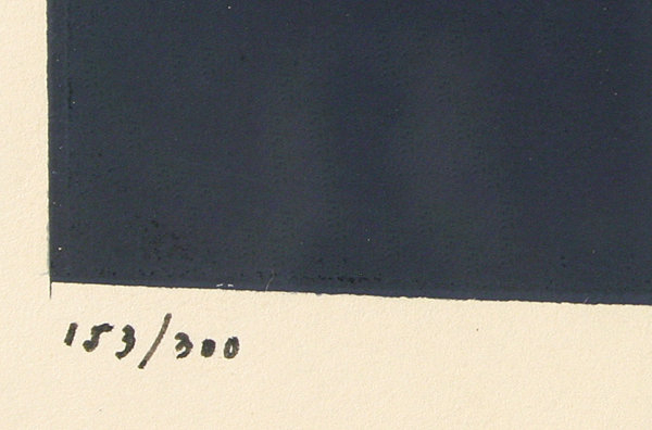 Jacques Villon screen print, Petite Peinture Cubist