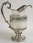 Coin silver water pitcher - Baldwin Gardiner and Co. NY