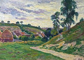 Maximilien Luce impressionist landscape painting