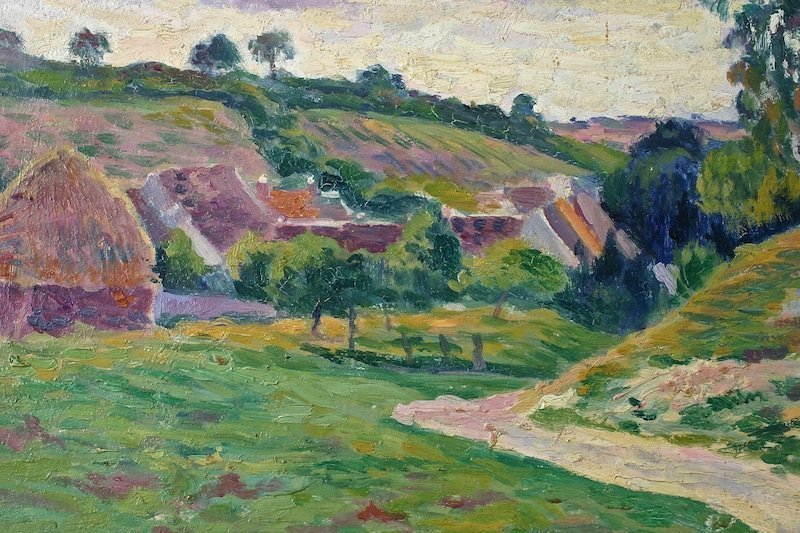Maximilien Luce impressionist landscape painting