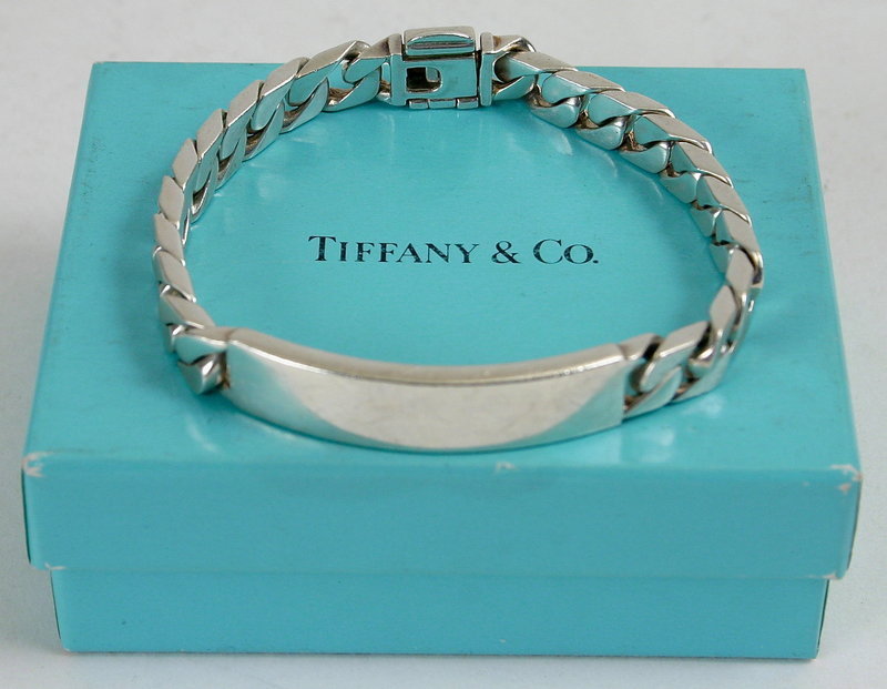 tiffany id bracelet