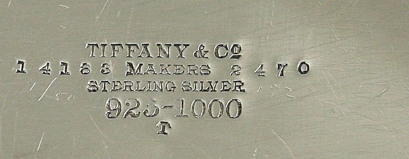 Tiffany and Co. Chrysanthemum sterling silver porringer