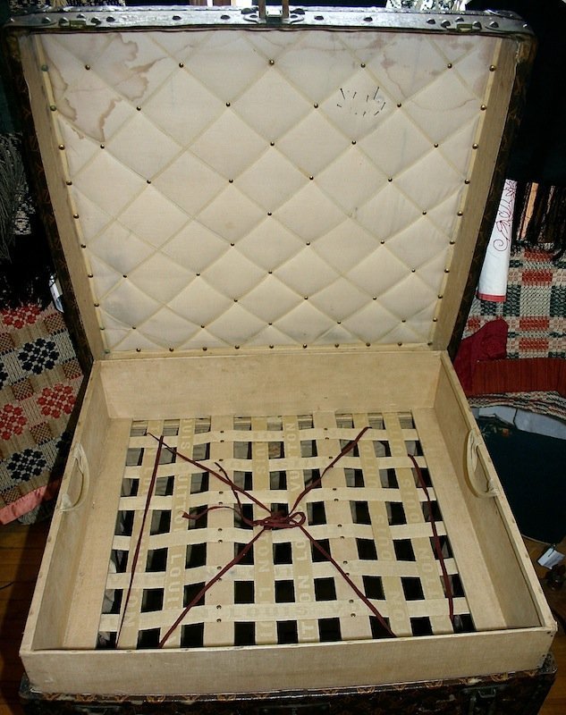 Vintage Louis Vuitton cube trunk