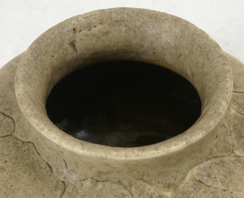 Grueby Arts and Crafts pottery globular vase