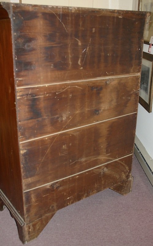 New Hampshire Chippendale tall chest