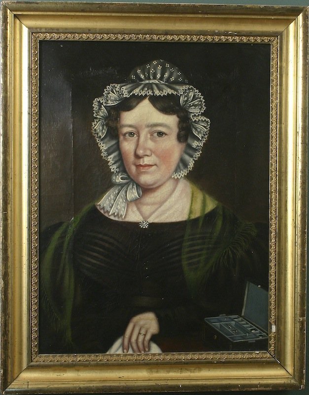 Hannah Maria Hudson portrait of Mrs. S.A. Butterfield