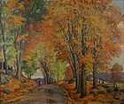 Jacob Greenleaf painting - Autumn Glory landscape