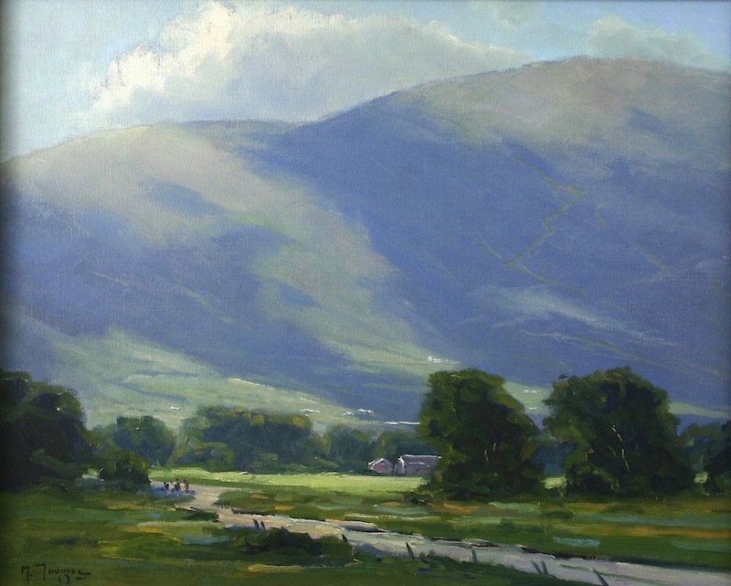 Mark A. Tougias painting - Stowe View, Vermont