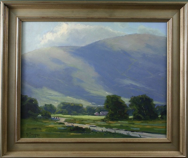Mark A. Tougias painting - Stowe View, Vermont