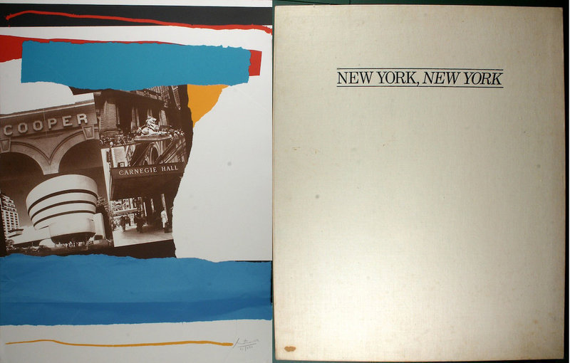 New York, New York portfolio - 8 prints by Rauschenberg, Katz et al