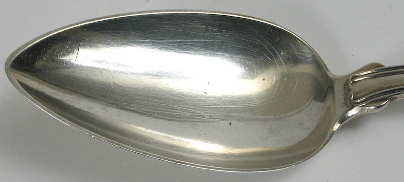 Frederick Marquand, Savannah, Georgia coin silver table spoon