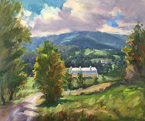 Eric Tobin painting - Late Summer in Vermont