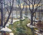 Jacob Greenleaf painting - Woodland Brook