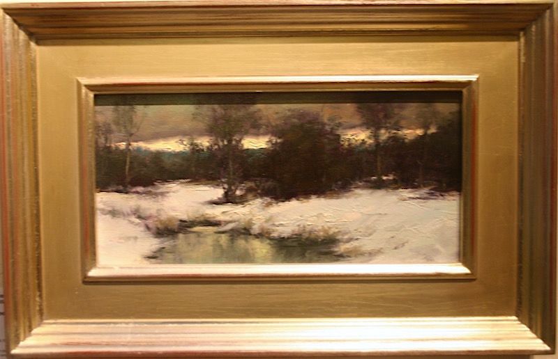 Dennis Sheehan painting - Winter Twilight