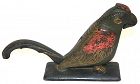 Antique cast iron parrot figural nutcracker