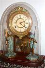 Ansonia Crystal Palace No. 1 Extra parlor clock with dome