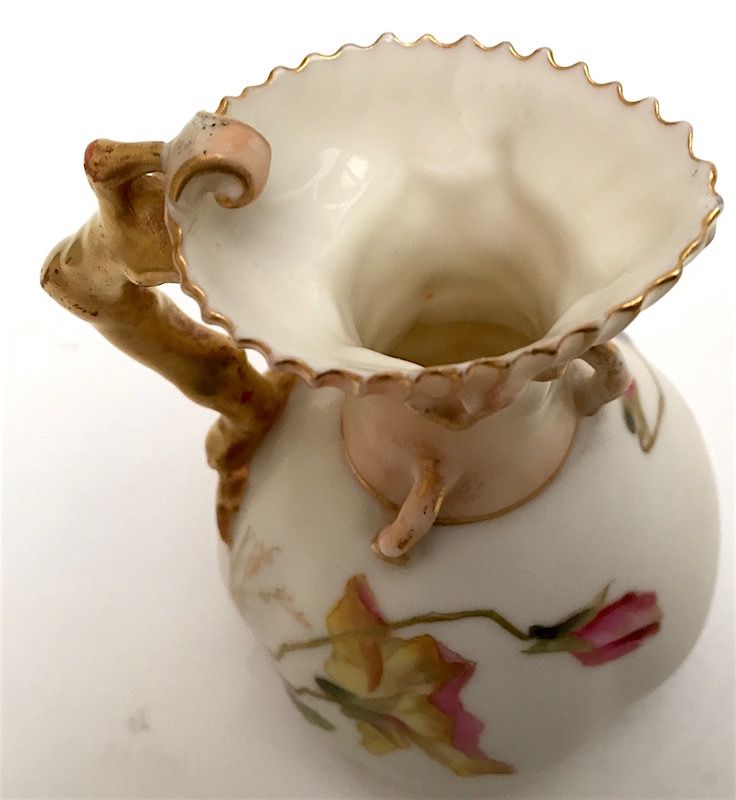 Royal Worcester porcelain small ewer