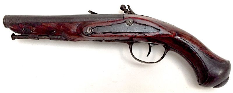 Revolutionary War era Light Dragoon flintlock pistol