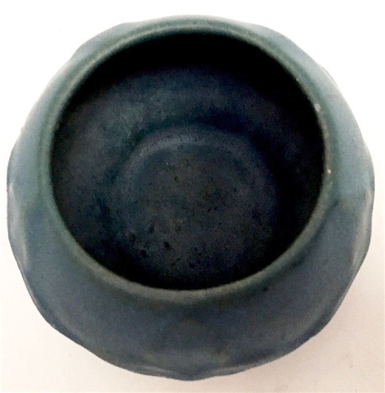Van Briggle American art pottery blue cabinet vase