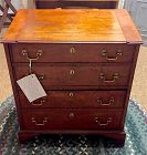 English Chippendale commode potty chest