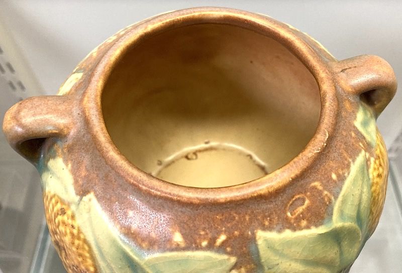 Roseville Art Pottery Sunflower vase