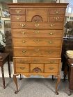 Early American Connecticut Queen Anne highboy