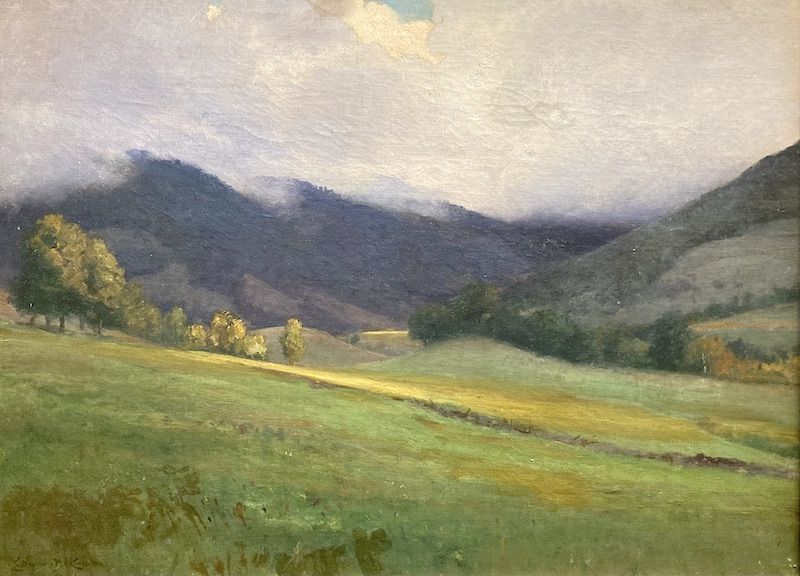 Edwin B. Child, Dorset, Vermont, painting