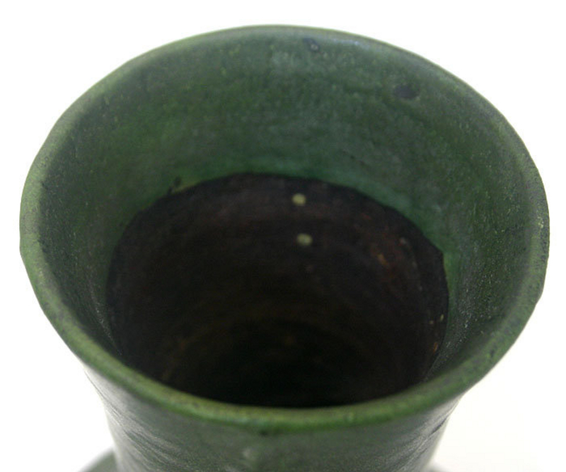 Grueby art pottery vase by Wilhelmina Post
