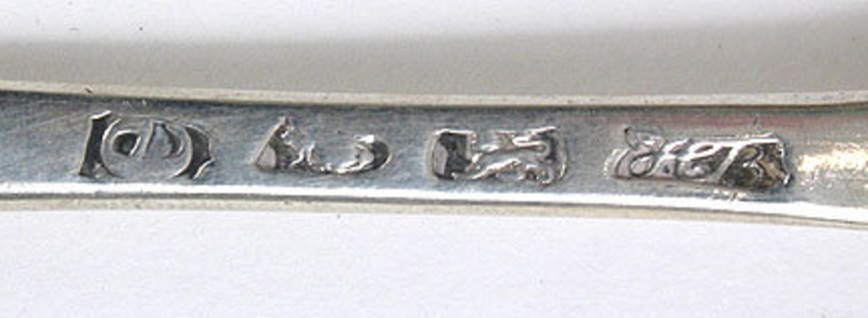Hester Bateman Georgian sterling silver table spoon