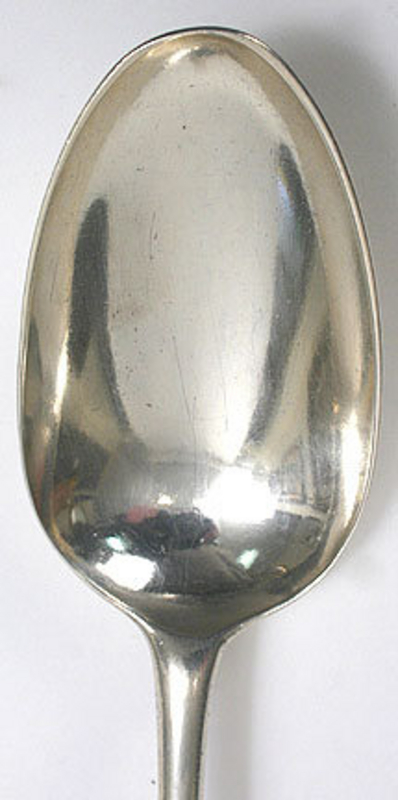 Hester Bateman Georgian sterling silver table spoon