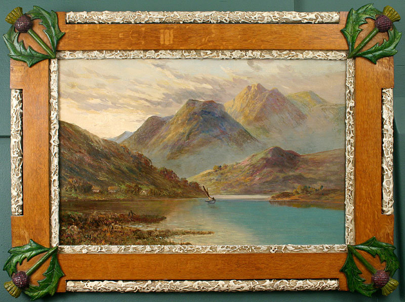 F.E. Jamieson painting of Scottish Loch
