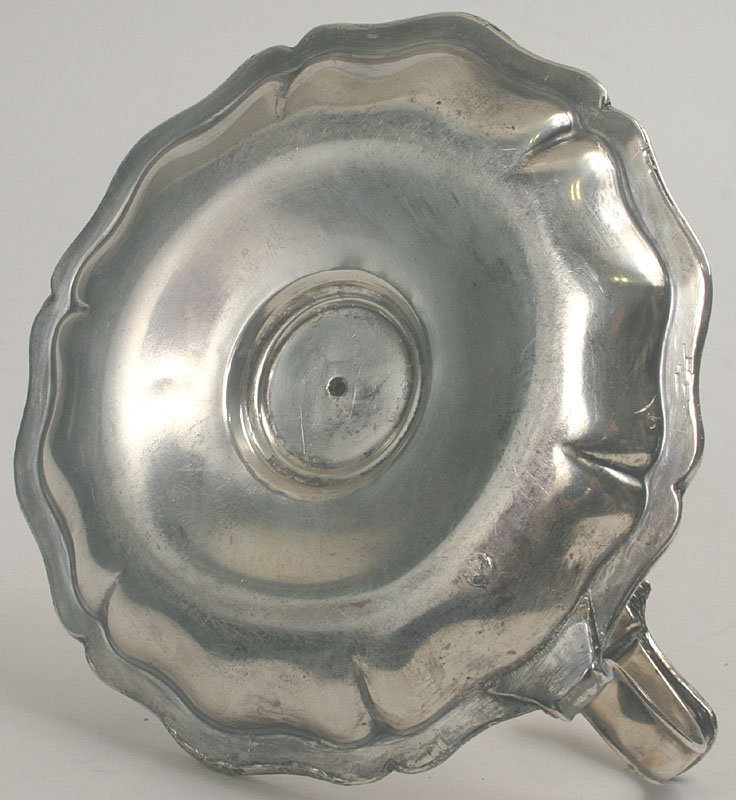 Old Sheffield silver plate chamberstick, Georgian