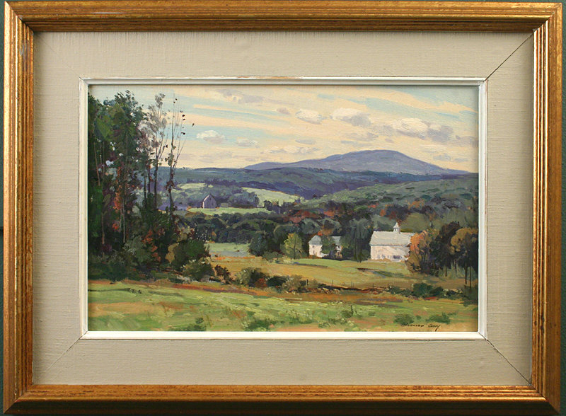 Bernard Corey painting of Mt. Wachusett, Mass.