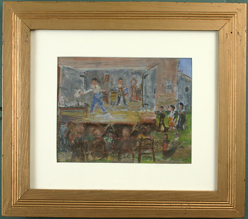 Arthur B. Wilder painting - Woodstock, Vermont auction