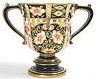 Royal Crown Derby witches pattern two-handled cup, 6299