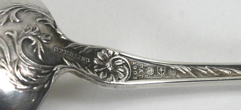 Marguerite by Gorham sterling silver chocolate spoons