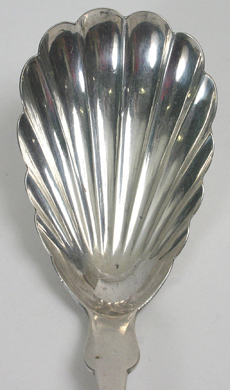 Laconia, New Hampshire coin silver spoon, R. Gove